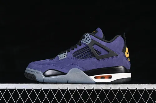 All categories Air Jordan Jordan series basketball shoes Air Jordan 4 TK version Air Jordan 4 Retro "Lakers" AJ4 Joe 4 Lakers Purple Gold FV5029-500